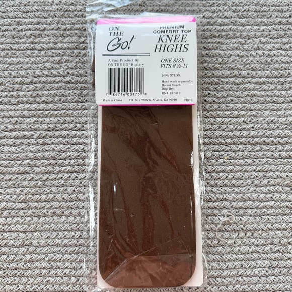 Lot of 5 Vintage Hanes Pantyhose Tights Nylons Pearl Coffee Beige NWT Deadstock - Picture 11 of 12